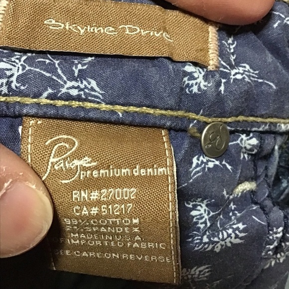 Paige Denim Skyline Drive Cropped Jeans - Picture 2 of 8